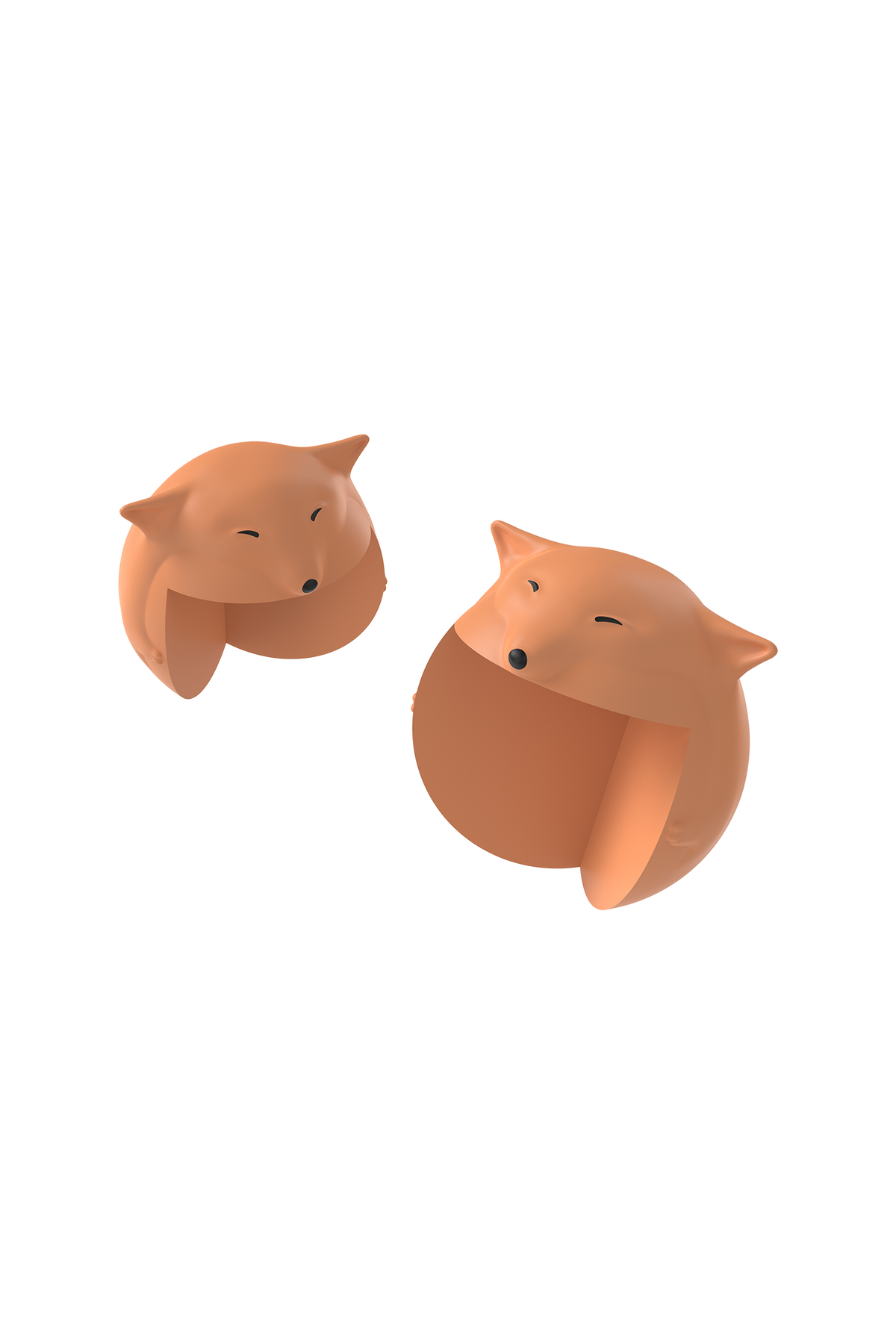 Quark Foxii silicone corner protectors, pack of four cute fox-shaped safety guards