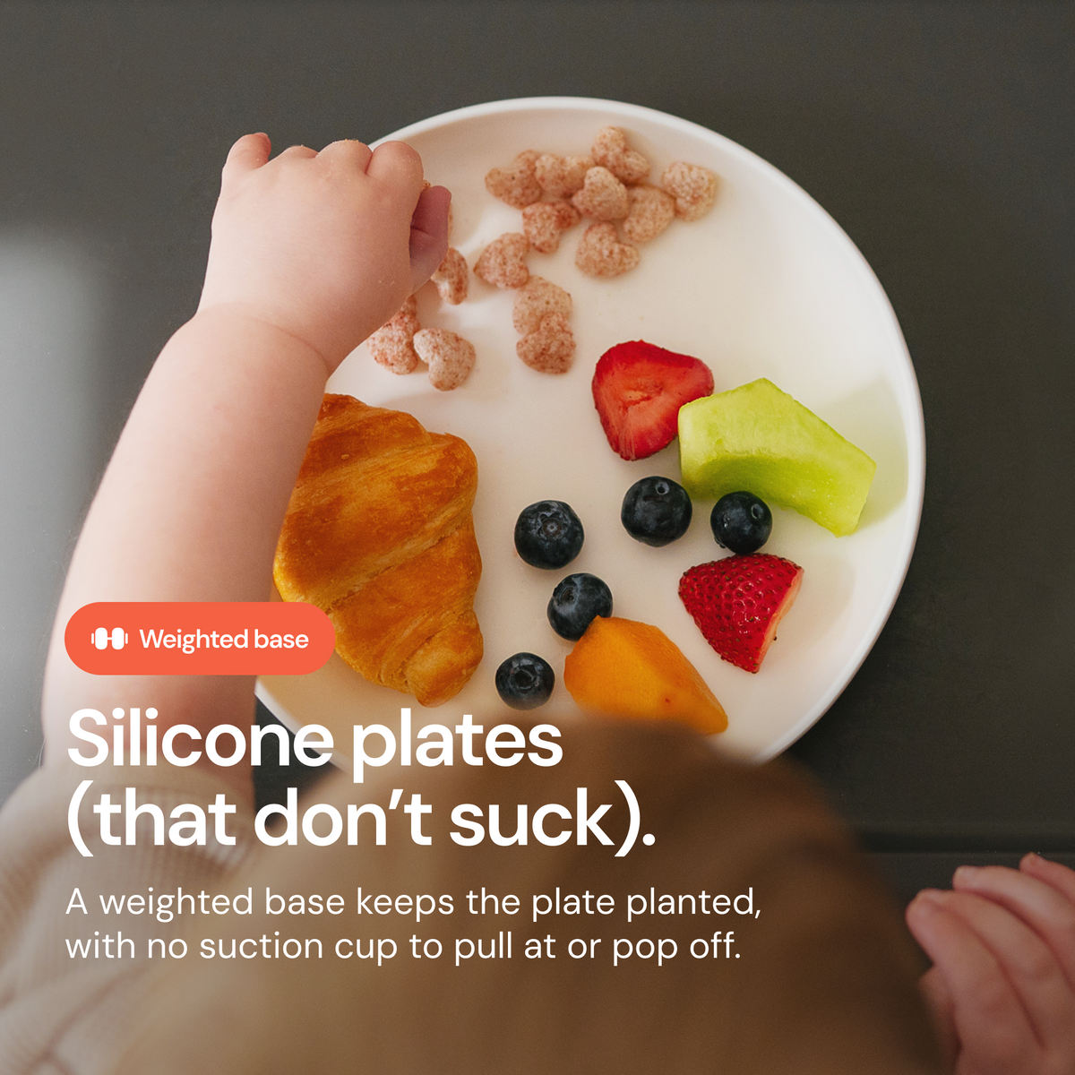Weighted Silicone Plate