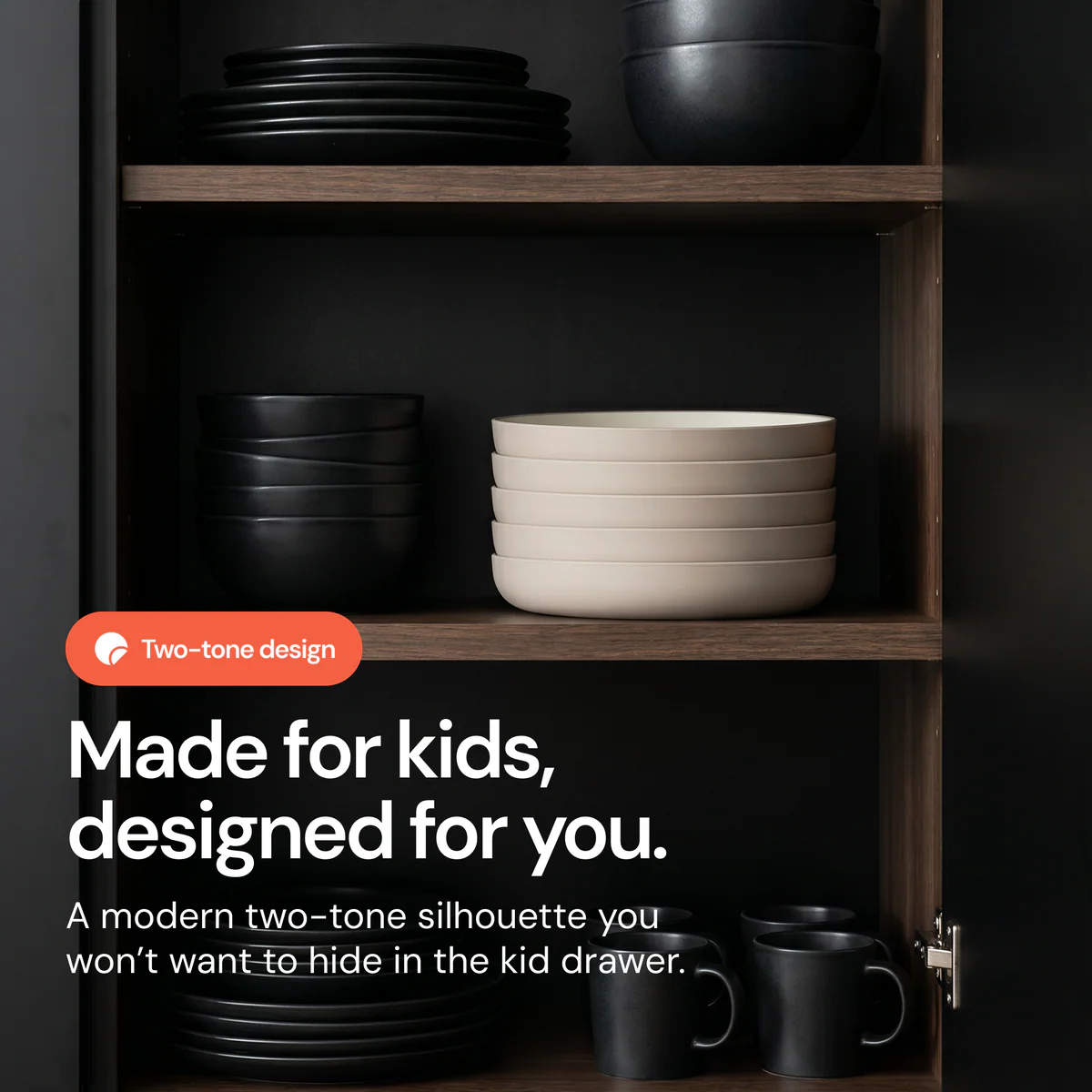 Assiette lestée en silicone