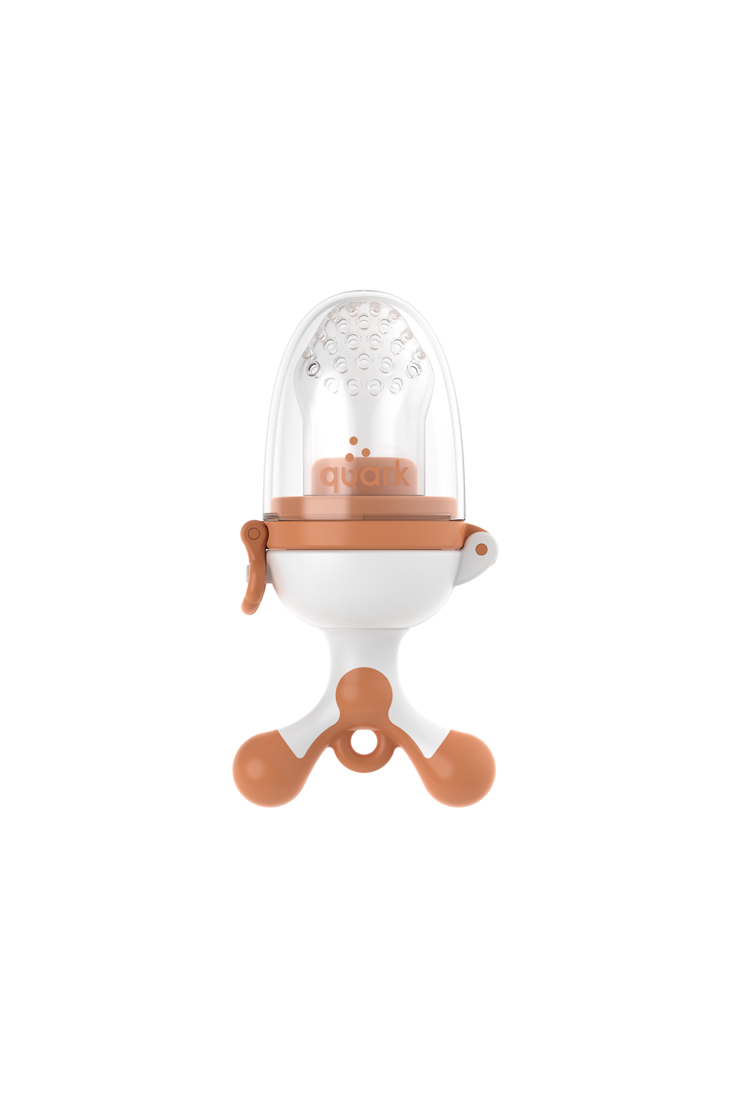 Fruuti baby fruit feeder with silicone tip and twist-to-feed handle