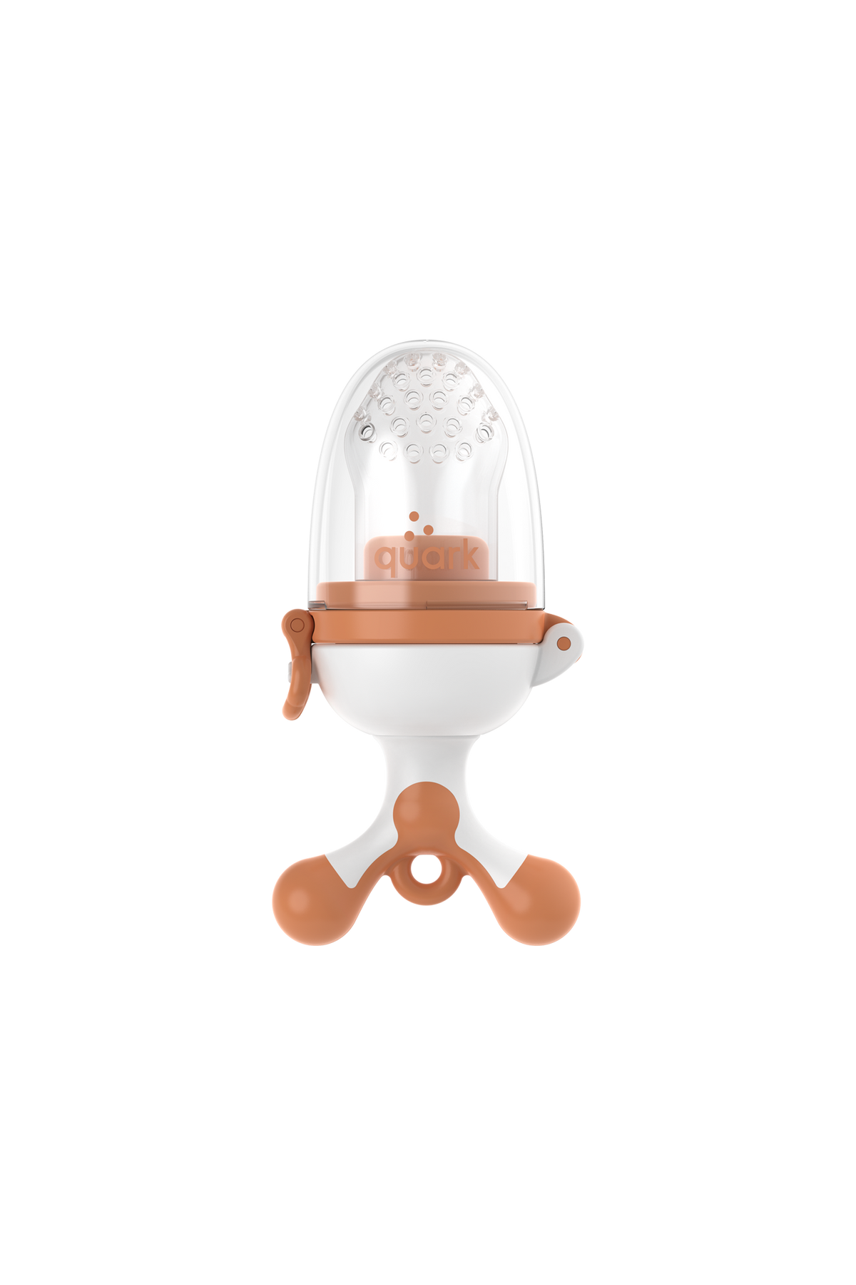 Fruuti baby fruit feeder with silicone tip and twist-to-feed handle