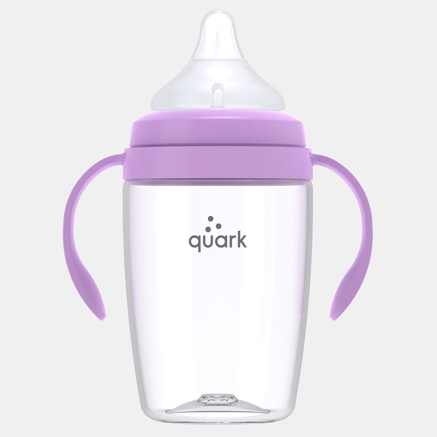 BuubiBottle Sip Sippy Cup with Straw, Gamma Grey